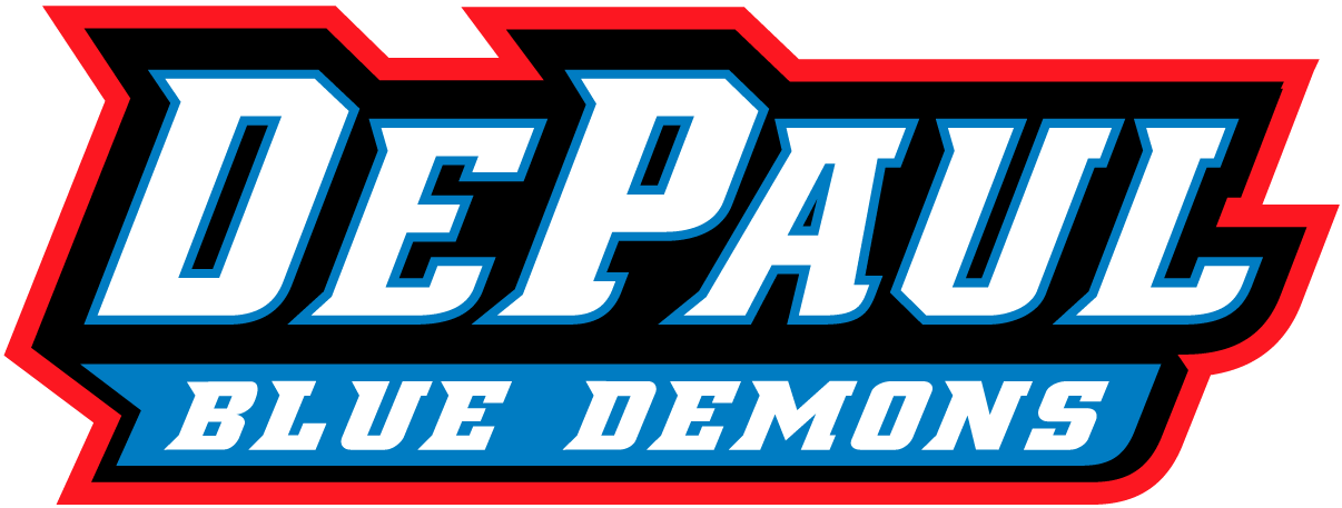 DePaul Blue Demons 1999-Pres Wordmark Logo v2 diy iron on heat transfer